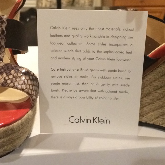 Size 6.5 Calvin Klein Espadrilles - Picture 5 of 8